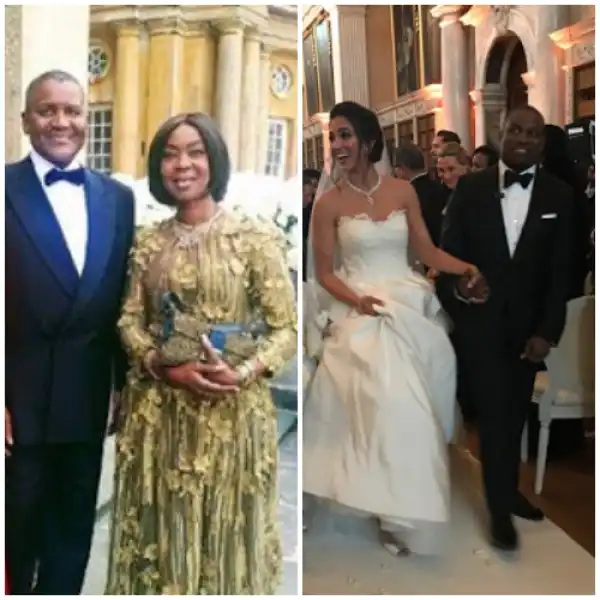 Aliko Dangote, Toyin Saraki And Others Attend Folorunsho Alakija’s Son’s Wedding (Photos)